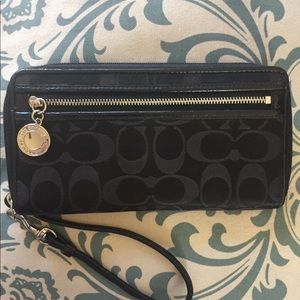 Coach wallet wristlet